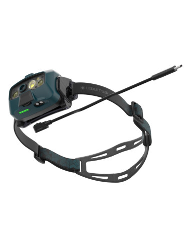 Ledlenser Hf8R Core Teal Green - Latarka Czołowa Led, Zielona