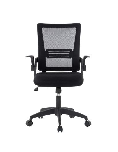 Techly Ica-Ct Mc003Bk Krzesło Obrotowe Obite Siedzisko Oparcie Siatkowe