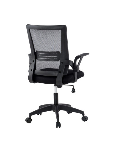 Techly Ica-Ct Mc003Bk Krzesło Obrotowe Obite Siedzisko Oparcie Siatkowe