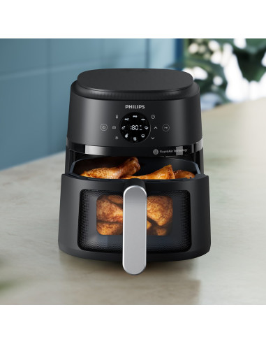 Philips 2000 Series Na221/00 Frytownica Z Serii 2000 O Pojemności 4,2 L (Srebrna)