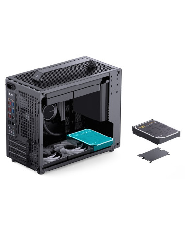 Obudowa Jonsplus Matx Uchwyt Case Z20 - Czarny