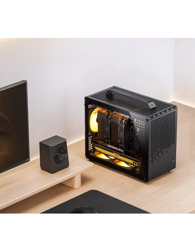Obudowa Jonsplus Matx Uchwyt Case Z20 - Czarny