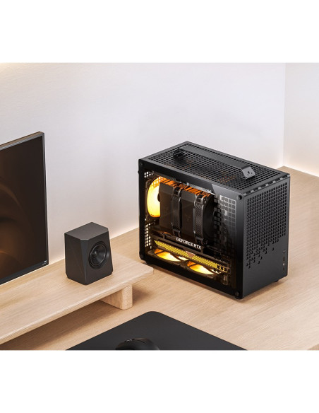Obudowa Jonsplus Matx Uchwyt Case Z20 - Czarny