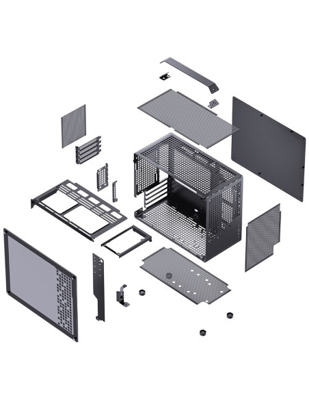 Obudowa Jonsplus Matx Uchwyt Case Z20 - Czarny