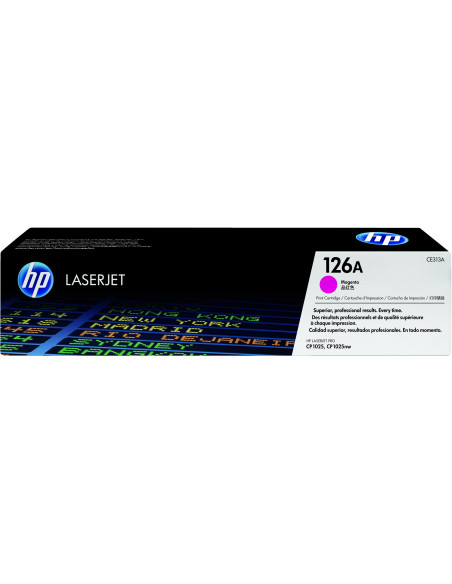 Hp 126A Oryginalny Wkład Z Purpurowym Tonerem Laserjet