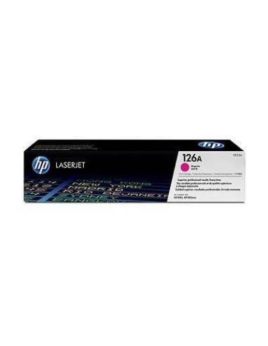 Hp 126A Oryginalny Wkład Z Purpurowym Tonerem Laserjet