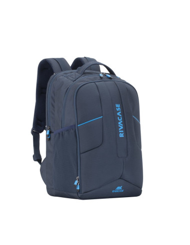 Rivacase Plecak Na Laptop Dla Graczy 17,3" Borneo, Granatowy, Gaming, Z Materiału Wodoodpornego