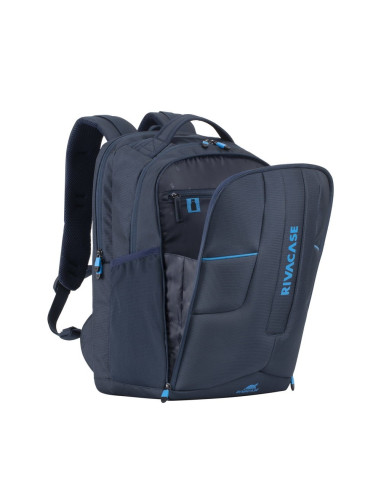 Rivacase Plecak Na Laptop Dla Graczy 17,3" Borneo, Granatowy, Gaming, Z Materiału Wodoodpornego
