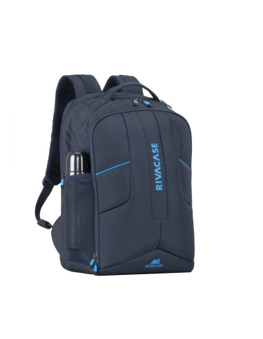 Rivacase Plecak Na Laptop Dla Graczy 17,3" Borneo, Granatowy, Gaming, Z Materiału Wodoodpornego