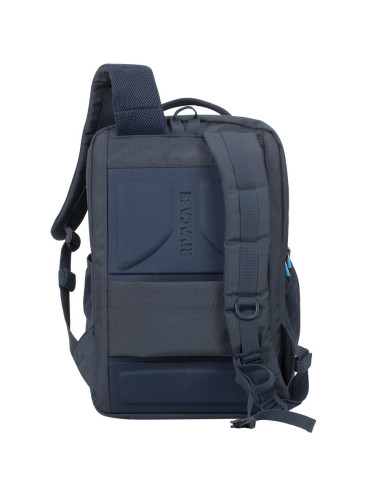 Rivacase Plecak Na Laptop Dla Graczy 17,3" Borneo, Granatowy, Gaming, Z Materiału Wodoodpornego