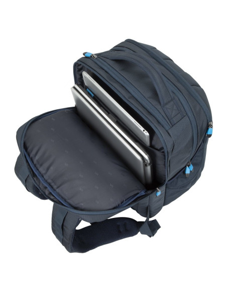 Rivacase Plecak Na Laptop Dla Graczy 17,3" Borneo, Granatowy, Gaming, Z Materiału Wodoodpornego