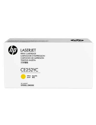 Hp Contract Cartridge No.504A Yellow Ce252Yc
