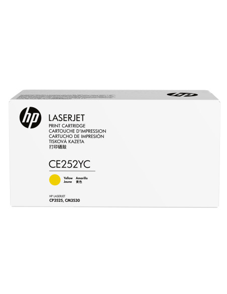 Hp Contract Cartridge No.504A Yellow Ce252Yc