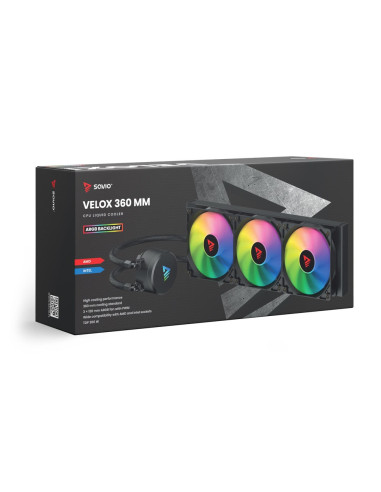 Savio Chłodzenie Wodne Cpu Argb 360Mm Velox