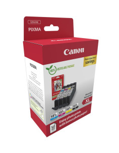 Canon 2052C006 - Zestaw Tuszy Xl - Cyjan, Magenta, Żółty - 8.3 Ml Każdy - 4 Sztuki - Pakiet Promocyjny Zdjęć 2