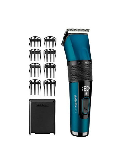 Babyliss Japanese Steel Digital Hair Clipper Czarny, Morski 45 Litowo-Jonowa (Li-Ion)