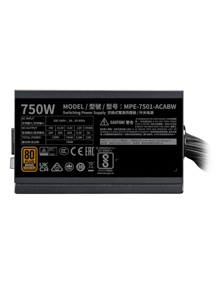 Cooler Master Zasilacz Mwe Bronze V3 750 W