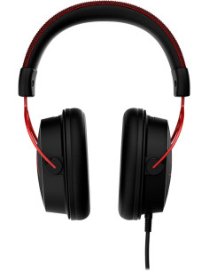 Zestaw Słuchawkowy Do Gier Hyperx Cloud Alpha Czarno-Czerwony, Przewodowy, 13 - 27000 Hz, Gaming, 298 G, Czerwony 2