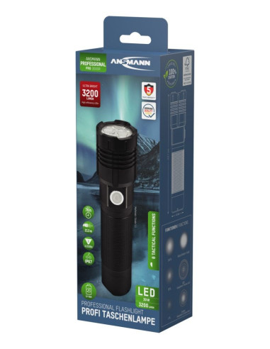 Ansmann Pro 3000R Degiklio Metalas, 3 X 10 W Led