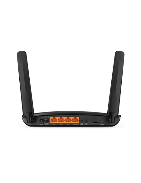 Tp-Link Tl-Mr150 Router Bezprzewodowy Fast Ethernet Jedna Częstotliwości (2,4 Ghz) 4G Czarny