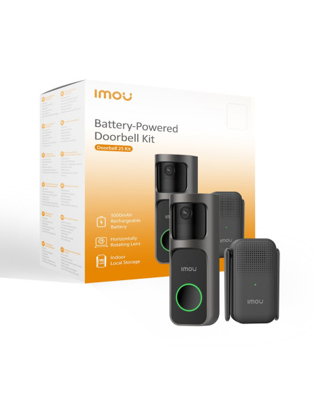 Zestaw Wideodomofonowy Video Doorbell Kit/2S Db-2Sp-3T0W/Ds2S Imou