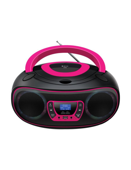 Boombox Denver Tdb-212P Różowy