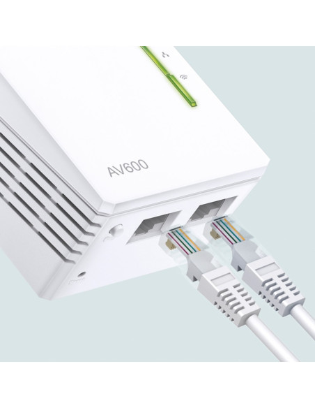 Tp-Link Av600 600 Mbit/S Przewodowa Sieć Lan Wi-Fi Biały 1 Szt.