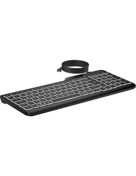 Hp Klawiatura 405 Multi-Device Podświetlana Przewodowa 7N7C1Aa