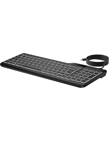 Hp Klawiatura 405 Multi-Device Podświetlana Przewodowa 7N7C1Aa