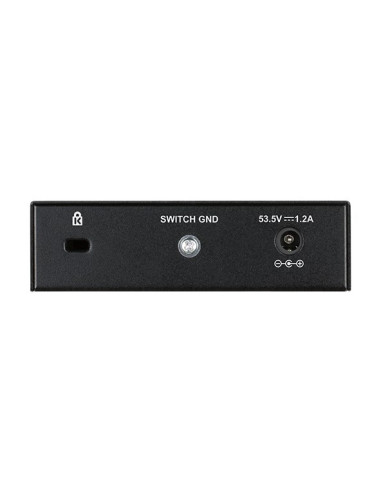 D-Link Dgs-1005P/E Łącza Sieciowe Nie Zarządzany Gigabit Ethernet (10/100/1000) Obsługa Poe Czarny