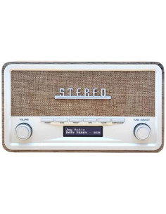 Radio Retro Denver Dab-18 Ligh Wood