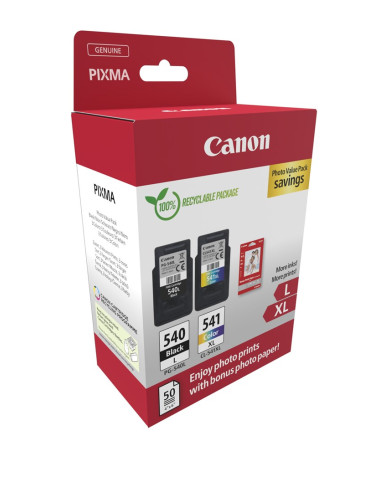 Pakiet Promocyjny Zdjęć Canon 5224B012 - Cyjan - Purpurowy - Żółty - 11 Ml - 15 Ml - 2 Szt.