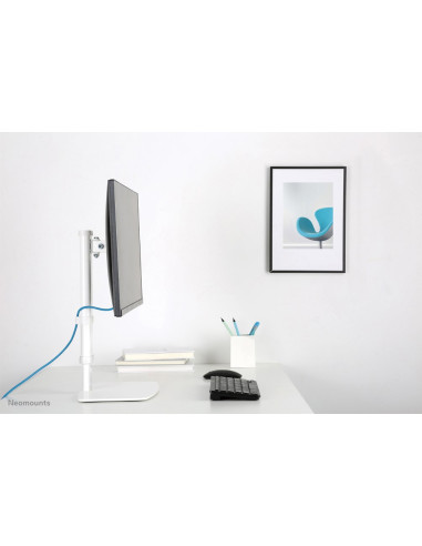 Neomounts Fpma-D890White Uchwyt / Stojak Do Monitorów 76,2 Cm (30") Biurko Biały