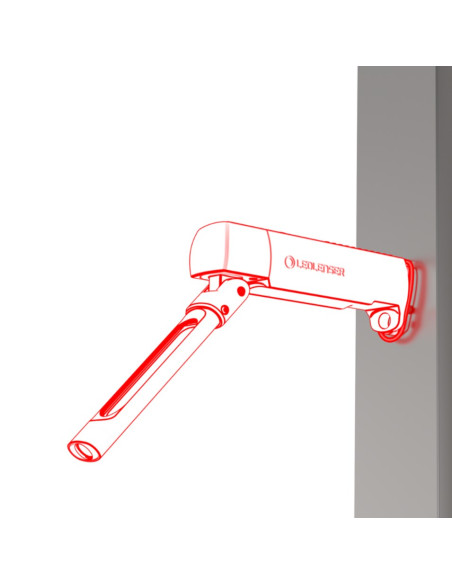 Ledlenser 502736 Oświetlenie Robocze Czarny Led