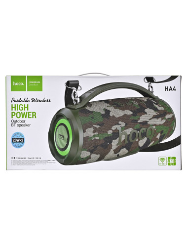 Głośnik Bluetooth Hoco Ha4 Surge (Zielony)