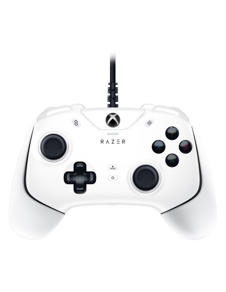Razer Wolverine V2 Do Xbox Series X/S, Przewodowy Kontroler Do Gier, Mercury White