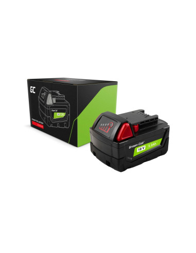 Green Cell Bateria Do Elektronarzędzi Milwaukee M18 18V 5Ah Akumulator Zamiennik M18 B5 4932430483