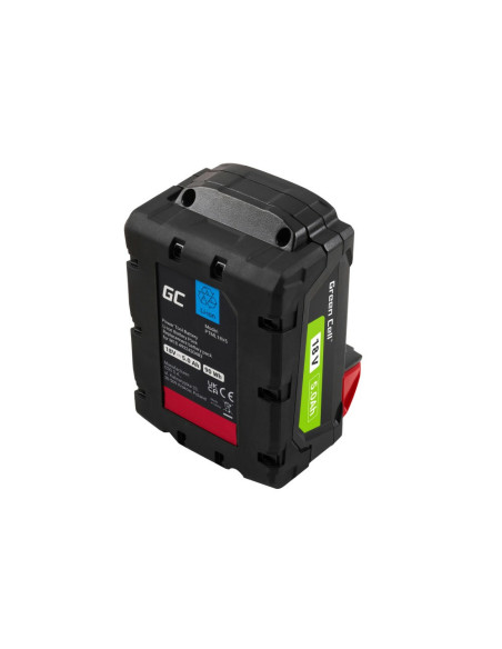 Green Cell Bateria Do Elektronarzędzi Milwaukee M18 18V 5Ah Akumulator Zamiennik M18 B5 4932430483