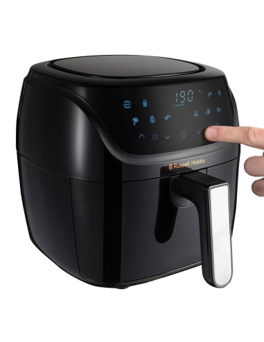 Russell Hobbs Satisfry Pojedyńczy 4 L 1350 W Frytkownica Na Gorące Powietrze Czarny