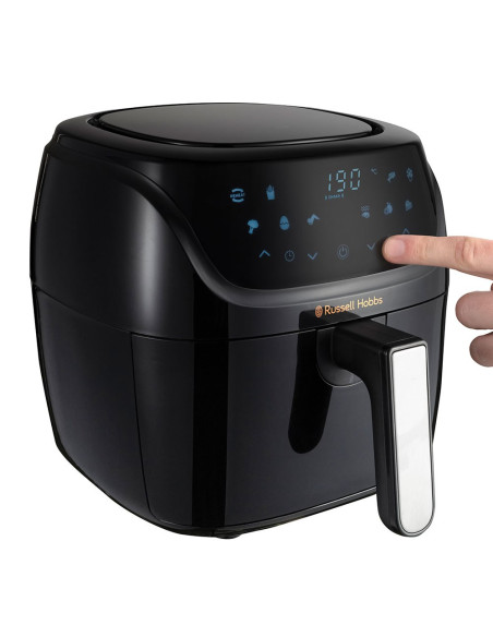 Russell Hobbs Satisfry Pojedyńczy 4 L 1350 W Frytkownica Na Gorące Powietrze Czarny