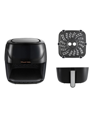 Russell Hobbs Satisfry Pojedyńczy 4 L 1350 W Frytkownica Na Gorące Powietrze Czarny