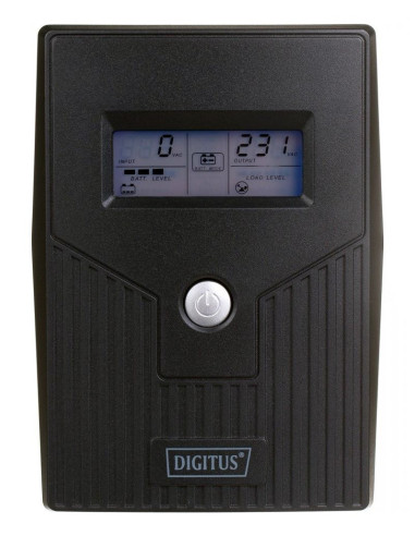 Digitus Dn-170064-Lcd Zasilacz Ups Technologia Line-Interactive 0,8 Kva 480 W 2 X Gniazdo Sieciowe