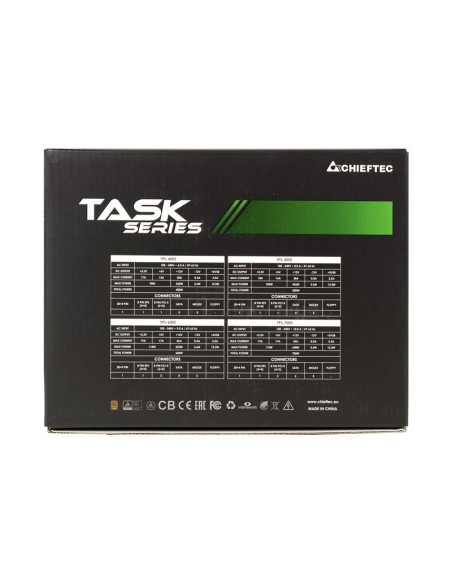 Chieftec Task Tps-700S Moduł Zasilaczy 700 W 20+4 Pin Atx Atx Czarny