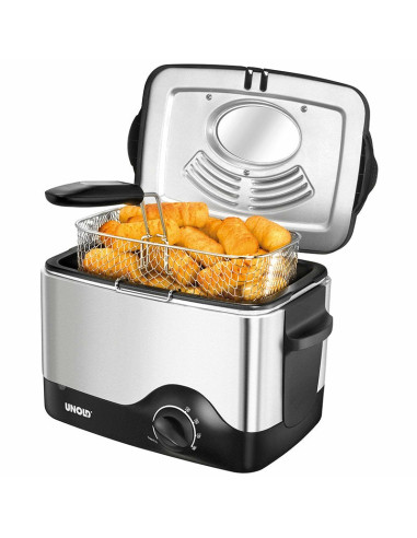 Unold Fryer Compact 1,5L 1200W Srebrny (58615)