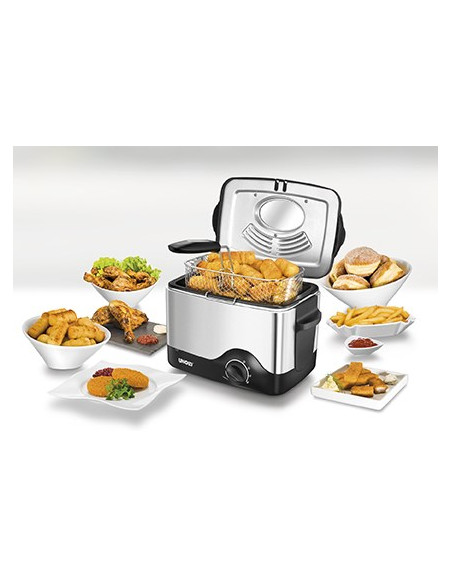 Unold Fryer Compact 1,5L 1200W Srebrny (58615)