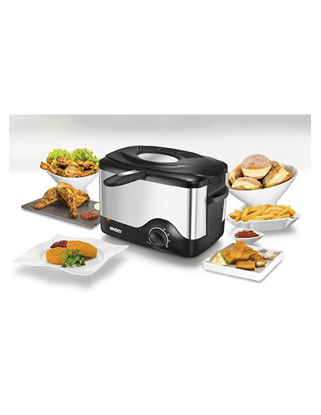 Unold Fryer Compact 1,5L 1200W Srebrny (58615)