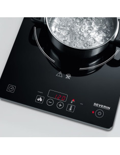 Severin Kuchenka Indukcyjna 1 Paln. Temp. Do 240°C Co 10°C, Timer Do 180 Min. Dotykowe Pole Obsługi, 2000W Kp1071 2