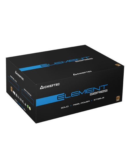 Chieftec Elp-700S Moduł Zasilaczy 700 W 20+4 Pin Atx Ps/2 Czarny