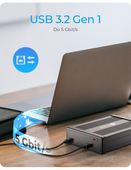 Obudowa Icy Box Ib-525-U3 5.25" Sata Iii Usb Type-C