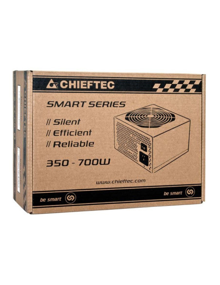Chieftec Gps-650A8 Moduł Zasilaczy 650 W 20+4 Pin Atx Ps/2 Czarny